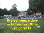 Kreisehrengardenschützenfest Milte 2011